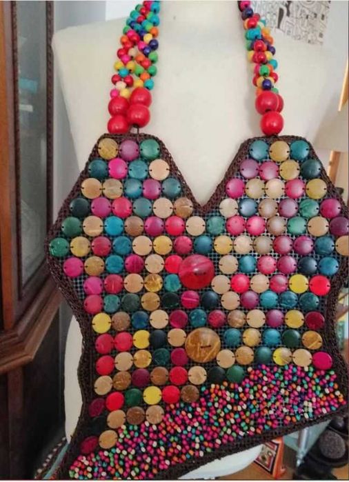 Malas africanas estilista NOVA para uso ou coleção (ver fotos e descrição)