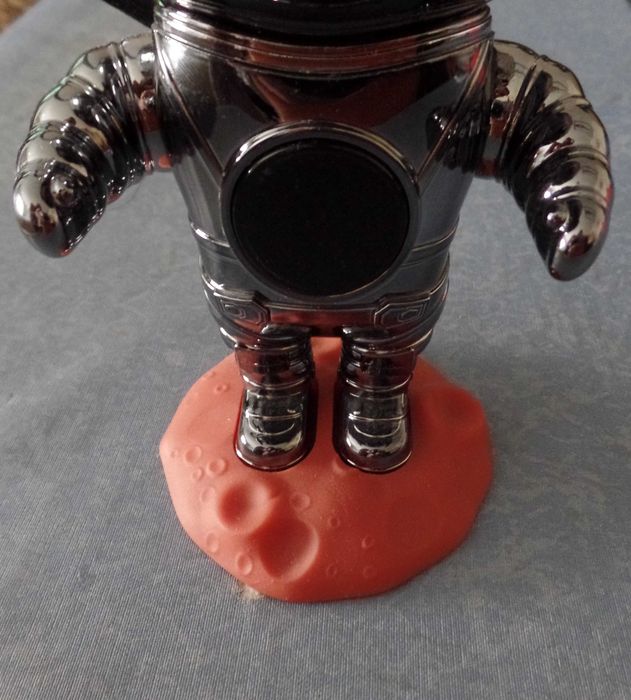 Projetor Astronauta Luz de Presença com Relógio (N43)