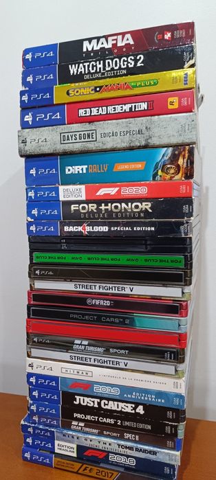Jogos PlayStation 4 bom estado