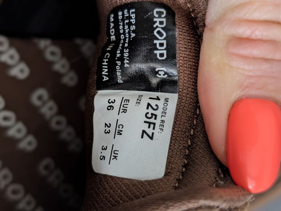 Кросівки Cropp 36 розмір