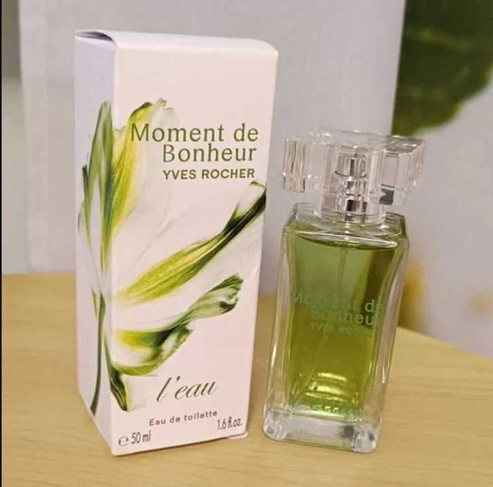 Delikatna i świeża woda toaletowa "Moment de Bonheur" od Yves Rocher