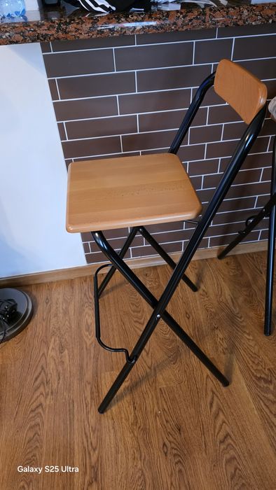 Hoker krzesła barowe 2 sztuki