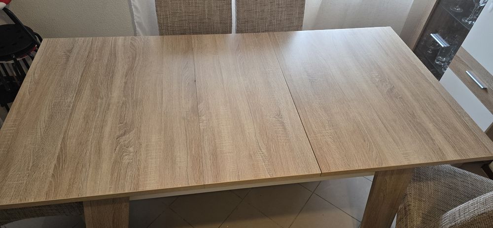 Conjuntos de mesa de jantar com 4 cadeiras