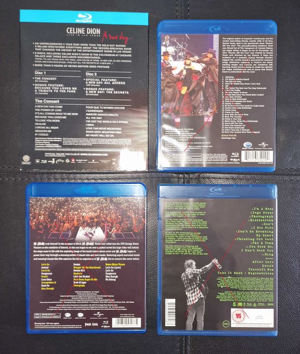 Concertos em Blu-ray (Impecáveis)