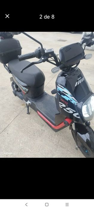 Vende esta mota elétrica