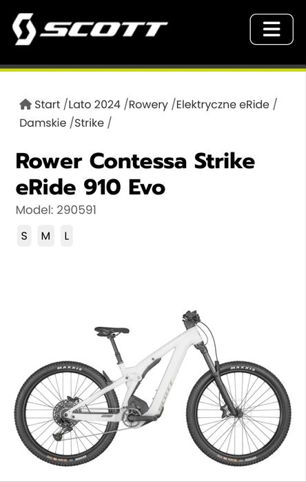 Damski Scott Contessa Strike eRdie 910 Evo 2024