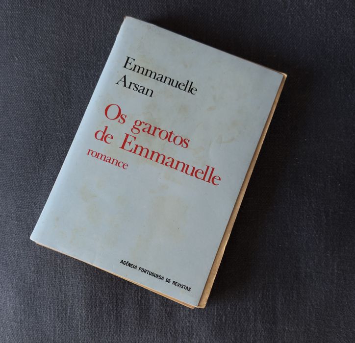 Livro “Os garotos de Emmanuelle” de Emmanuelle Arsan