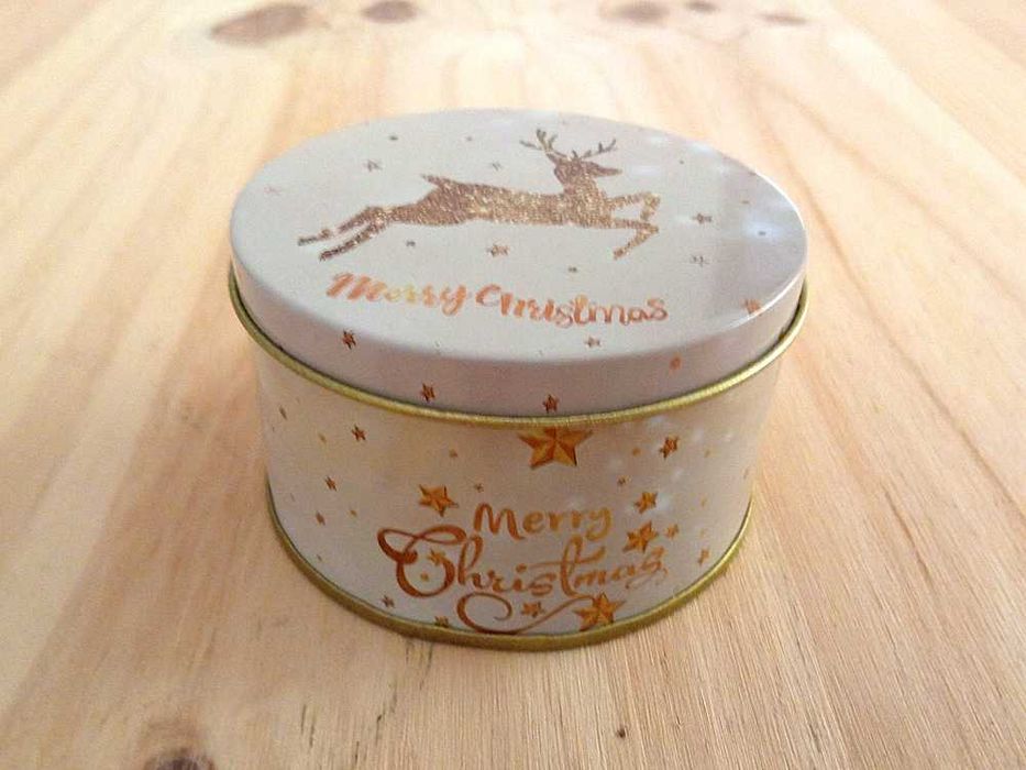 Caixa de Latão Merry Christmas