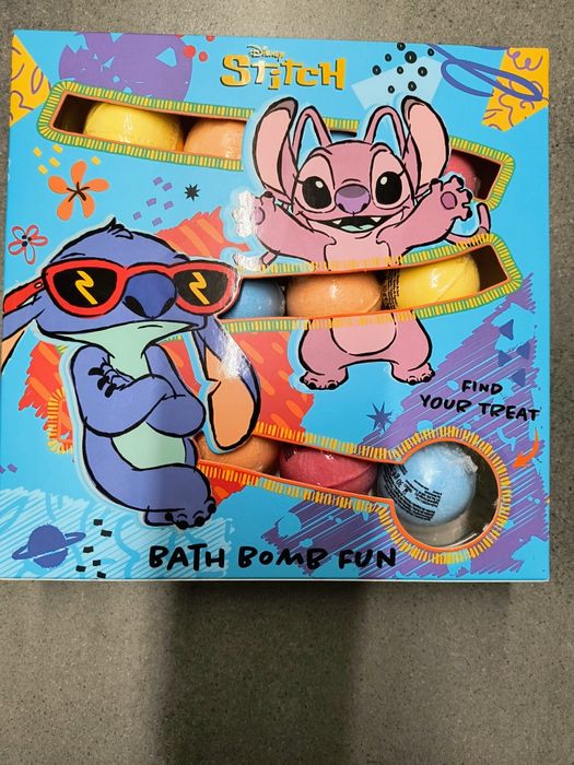 Disney Stitch kule mulsujące do kąpieli