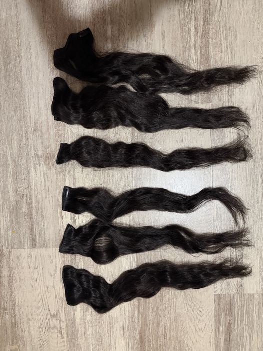 naturalne doczepiane wlosy 53cm 120g