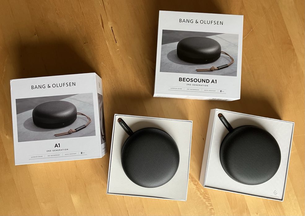 Colunas Bang & Olufsen Beosound A1 Gen 2 (par)