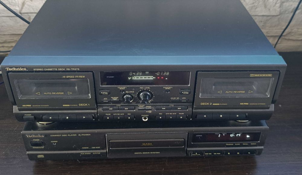 Technics CD SL-PG480A + Magnetofon RS-TR 575