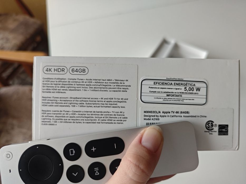 Apple TV 4K 64GB 2-го покоління А2168