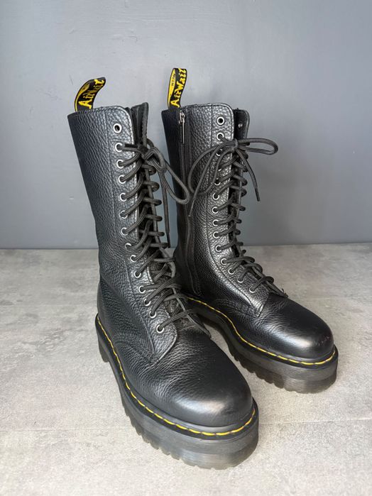 Dr. Martens 1B99 Quad kozaki na platformie