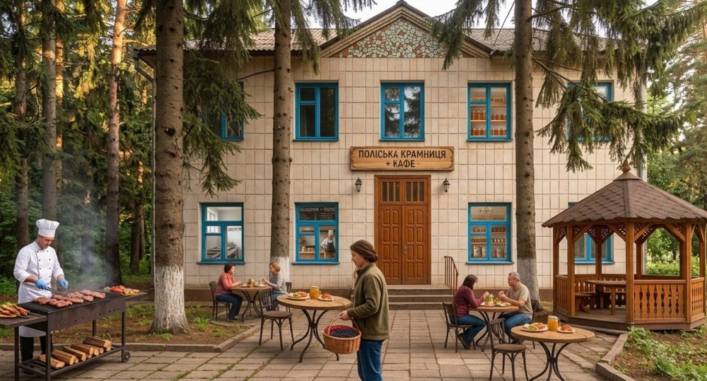 Двоповерхова будівля - 300 метрів від варшавської траси. Торгівля, шоурум, фасування, фулфілмент, склад