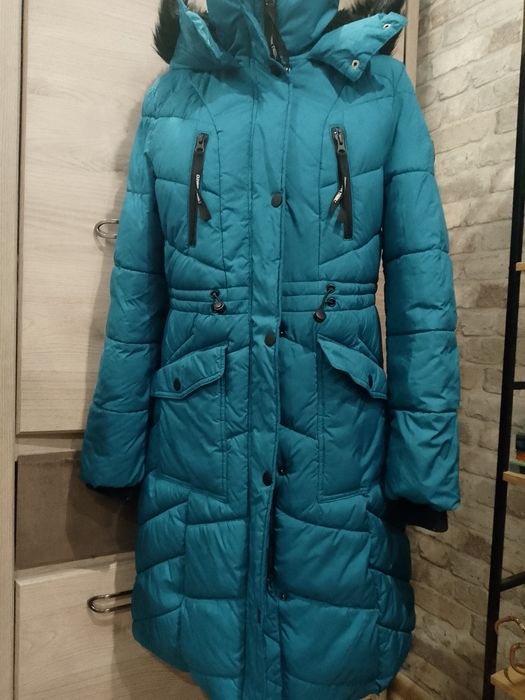Kurtka damska zimowa długa