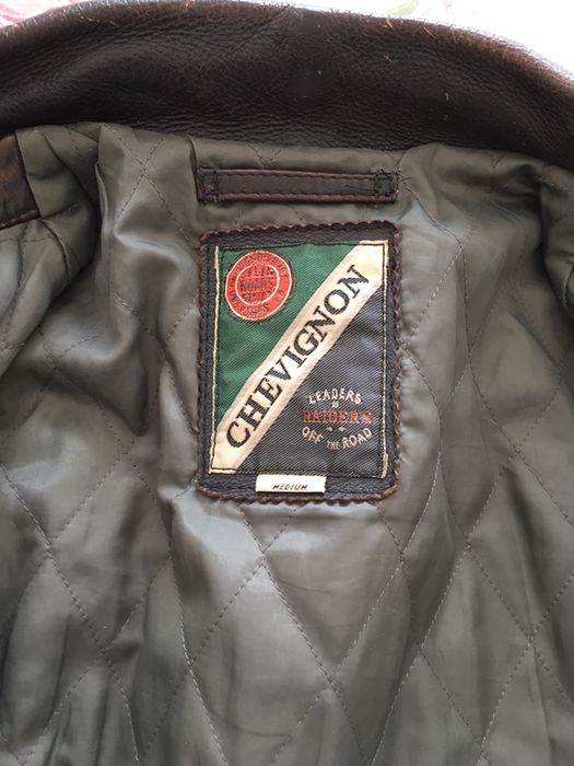 Blusao cabedal Chevignon