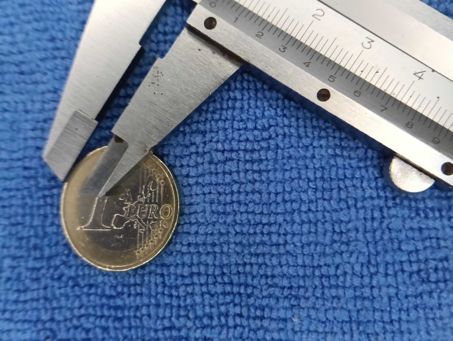 Moeda 1 Euro Grécia 2002 com Defeitos Cunhagem