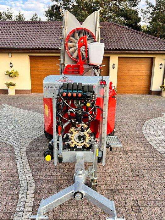 Opryskiwacz Sadowniczy Dwuwentylatorowy 1500L Arag rozwadniacz LISICKI