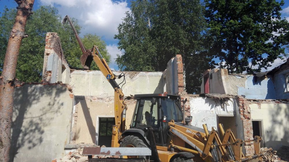 Usługi koparko ładowarka Koparka Rowy Piesek Rozbiórki Wyburzenia