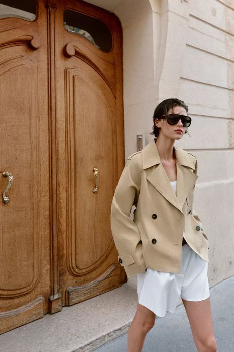 Тренч Zara зара тренч нова колекція розмір S в наявності