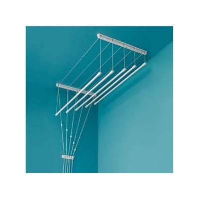 Suszarka sufitowa 6 prętów 110x53,5cm fi13 biała