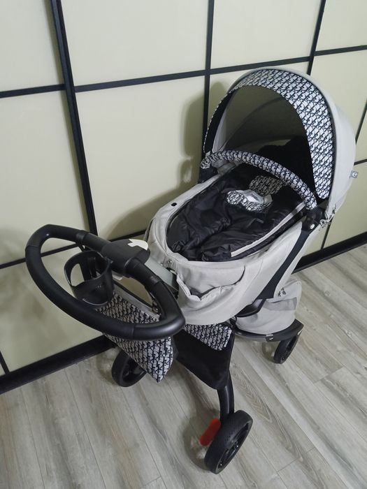 Як нова! Коляска Stokke Xplory V6 2в1 Dior повний комплект