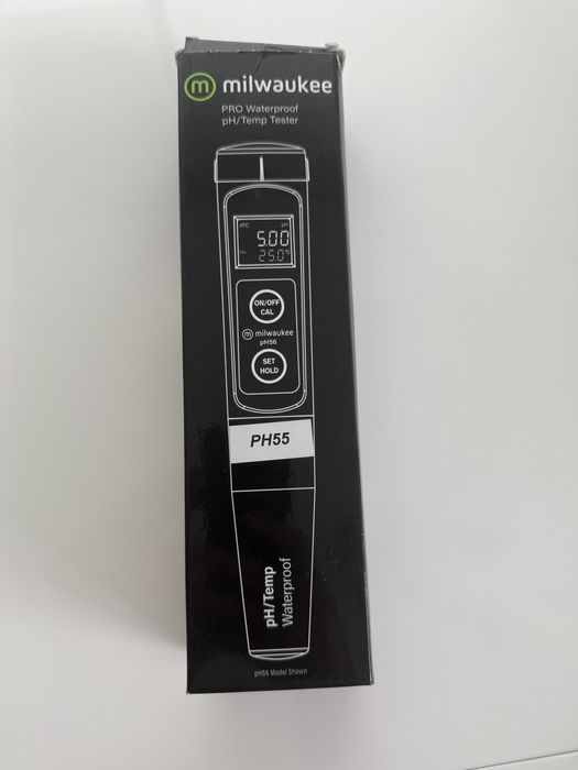 MILWAUKEE WATERPROOF PH/TEMPERATURE MEDIDOR (PH55)