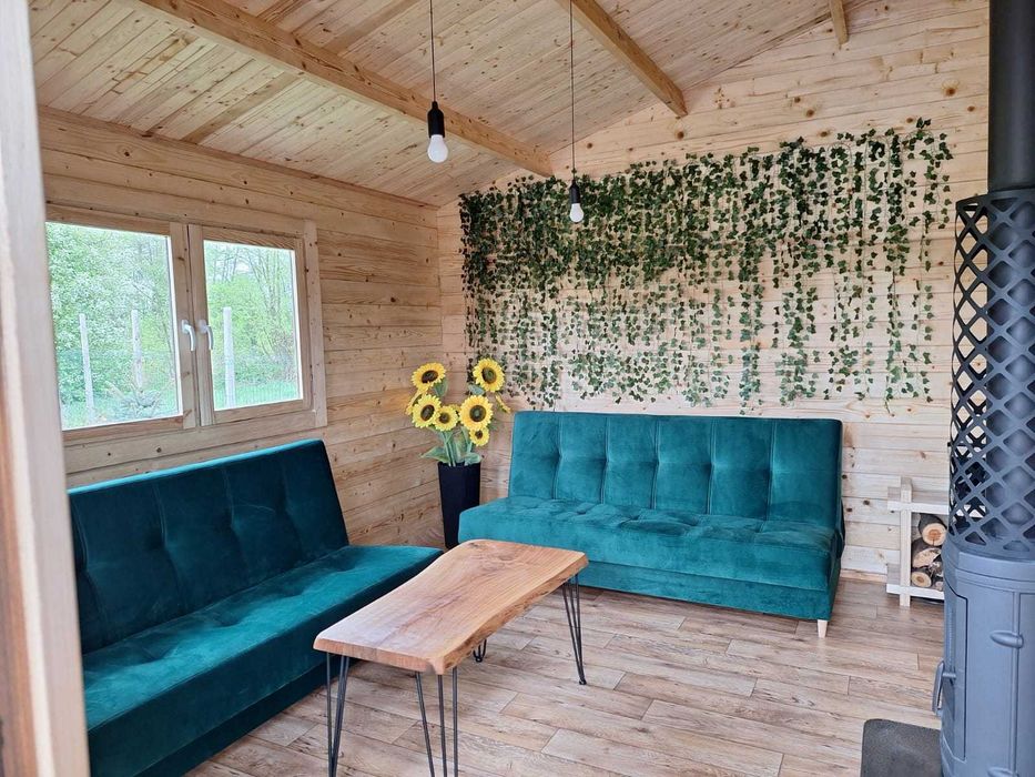 Działka na imprezę urodziny staw grill domek sauna balia ryby