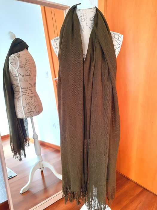 Cachecol maxi caqui Pull&Bear