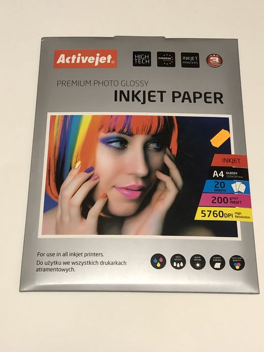papier fotograficzny nowy inkjet
