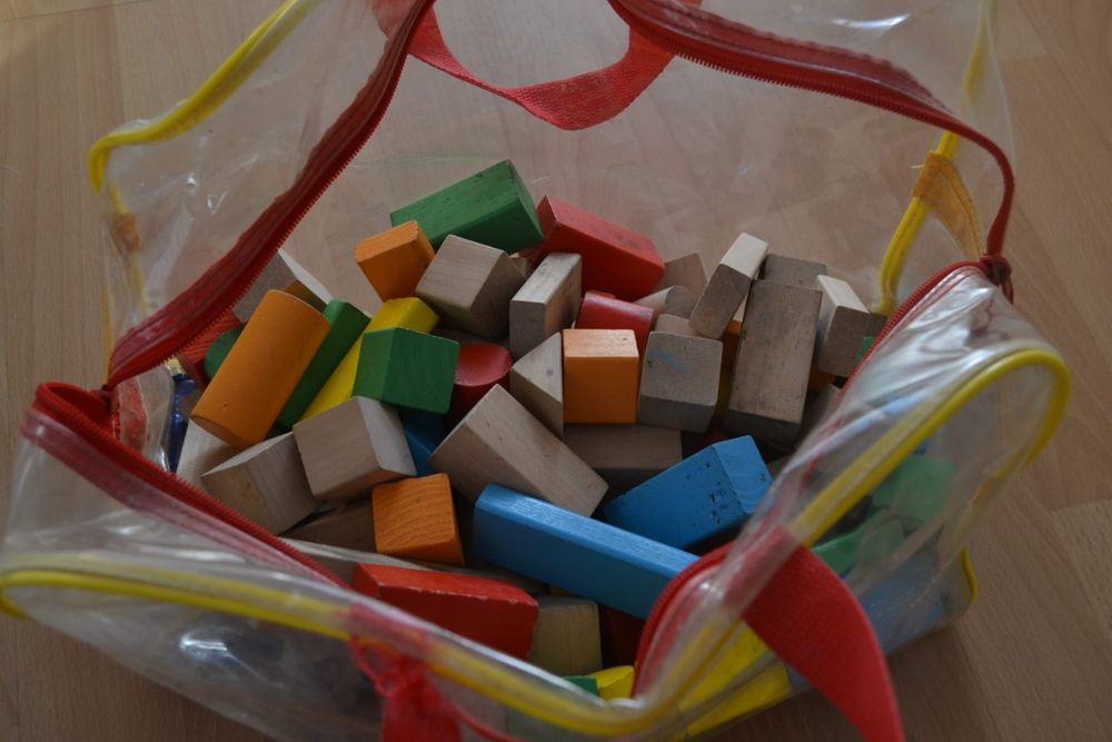 Conjunto de Blocos de Construção Crianças