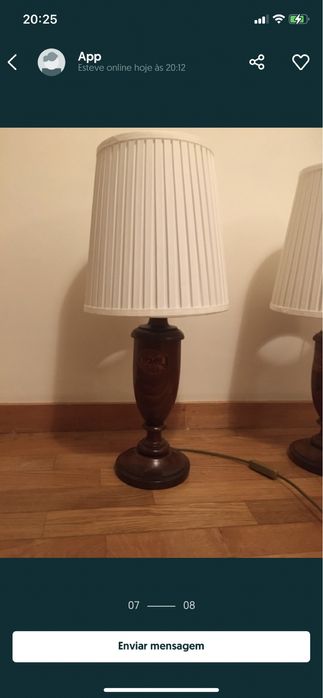 Candeeiros bem estimados