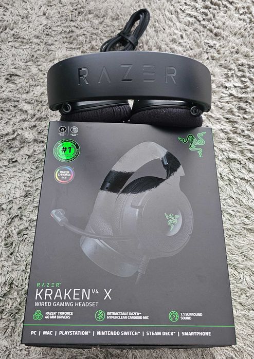 Headset Razer Kraken V4 * SEMI-NOVO *