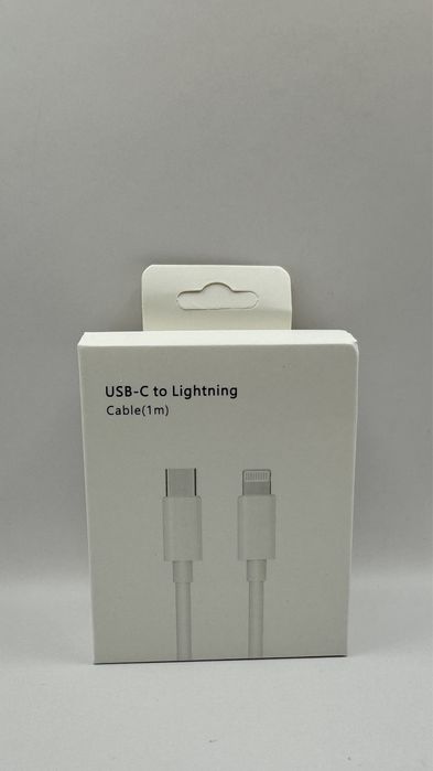 Zestaw Ladowarka 20 W + Kabel Ligthning Usb-C 1 M