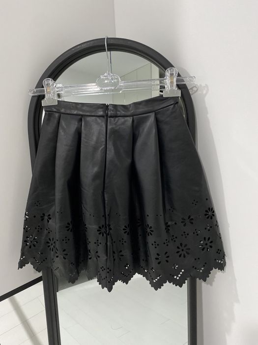 Spódnica skórzana polska marka not easy 34