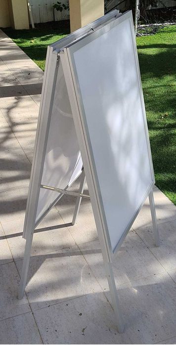 Sinal LED dois lados