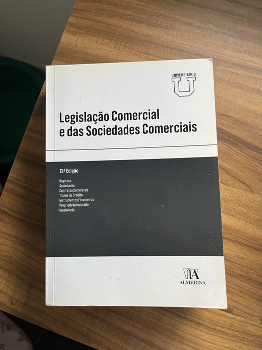 Legislação Comercial e das Sociedades Comerciais