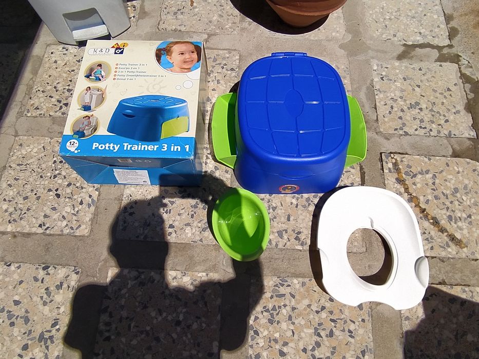 Potty trainer 3 in 1 como novo na embalagem