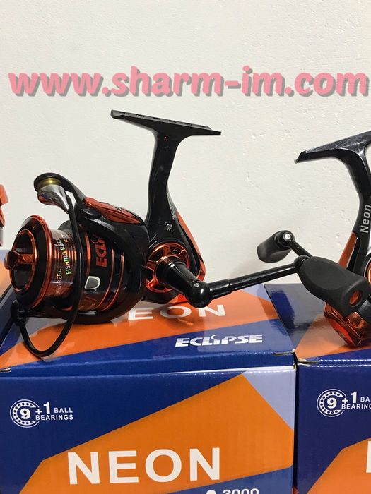 Катушка Eclipse Neon 2000/3000/4000 (9+1) Алюминиевая шпуля