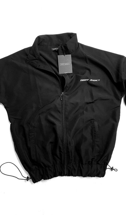 NOWA ala dres dresowa bluza zamek kurtka czarna s 36 m xs 34 wiosna