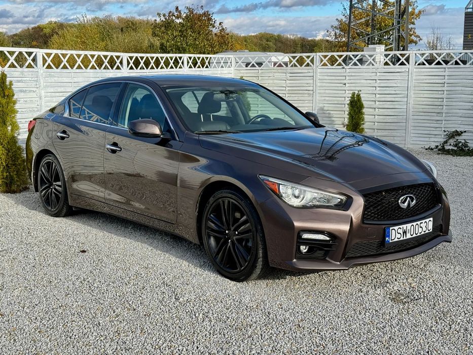 Infiniti Q50 2016 R, 3.0T, 405 KM, Tył Napęd, Full LED, Stan Idealny, ZAMIANA