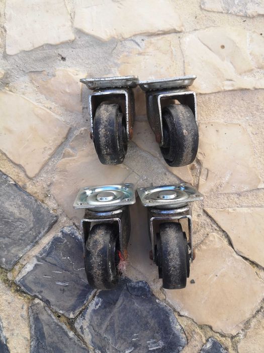 Conjunto de 4 rodízios, 70mm