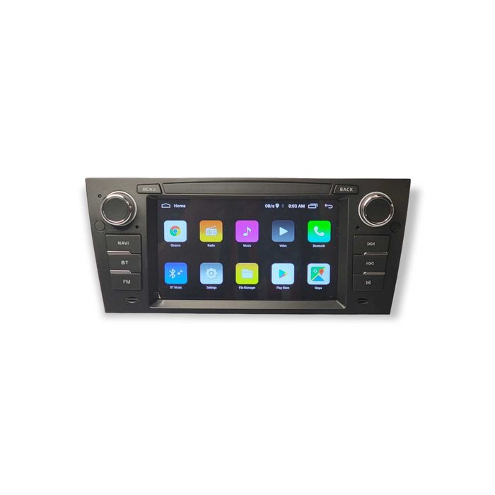 Radio 2 DIN Android para BMW Serie 3 - E90 E91 E92 E93 - Novo Garantia