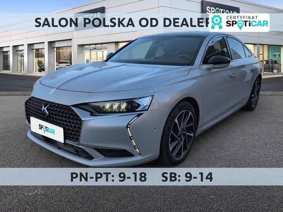 DS Automobiles DS 9 1.6 PureTech Rivoli + aut PANORAMA FV23% ASO Kredyt 0% Leasing od 101%