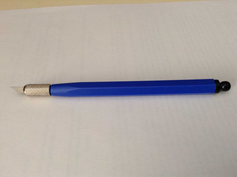 Макетный прецизионный нож-ручка + набор сменных лезвий