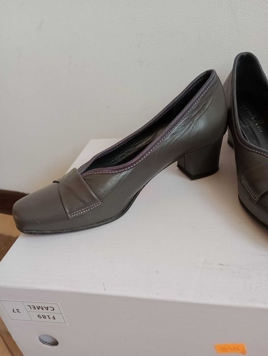 Buty damskie czółenka skórzane Sender bis rozmiar 36