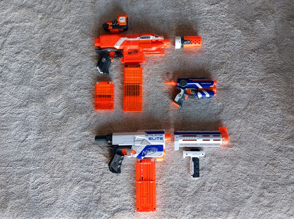 NERF's completas (perfeito estado)