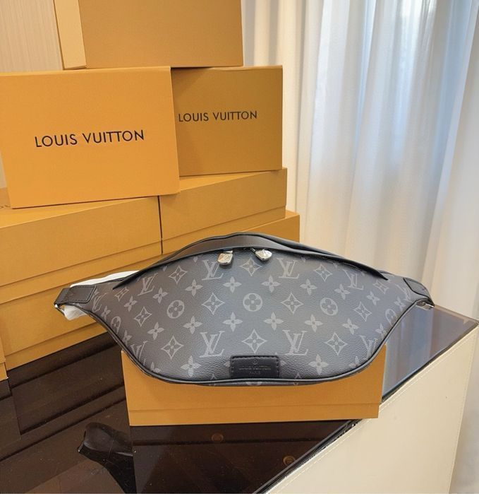 Купить мужскую  сумку бананку louis vuitton чоловіча бананка