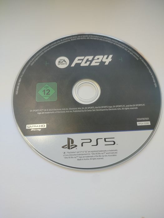 Gra FC 24 na Ps5